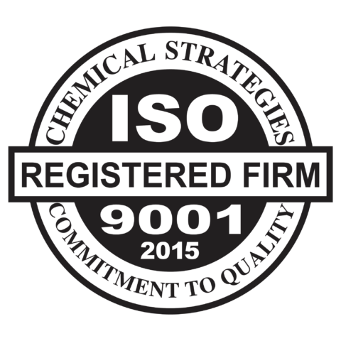Chemical Strategies is a ISO9001:2015 registered company and aerospace supplier