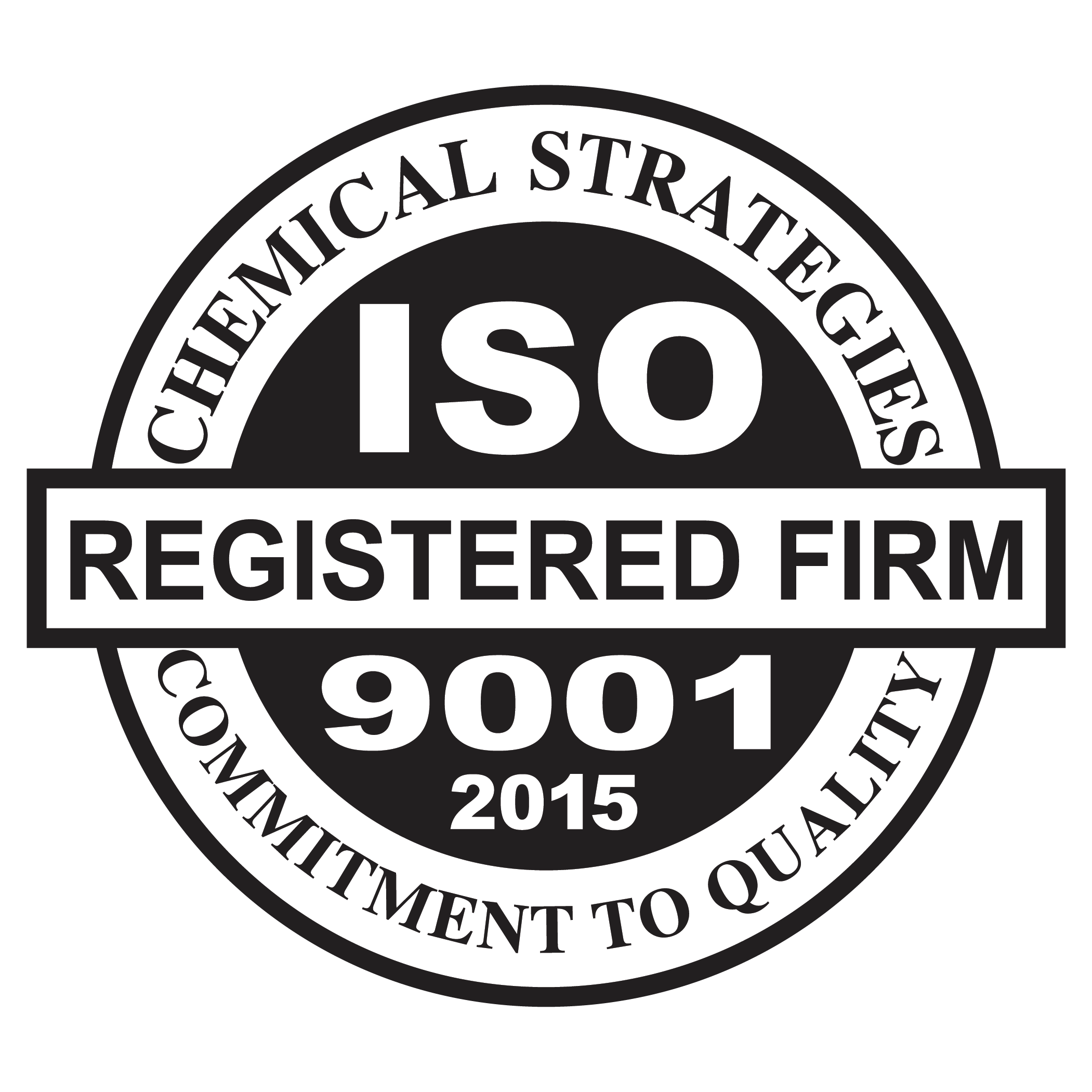 Chemical Strategies is a ISO9001:2015 registered company and aerospace supplier